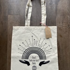 Don’t Hate Me coz I Reiki Tote Bag