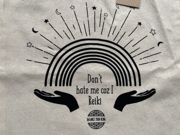 Don’t Hate Me coz I Reiki Tote Bag - Image 3