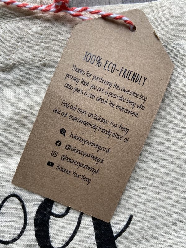Good Vibes or Good Bye Tote Bag - Image 3