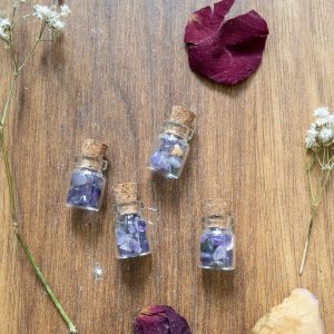 Amethyst Chip Jar