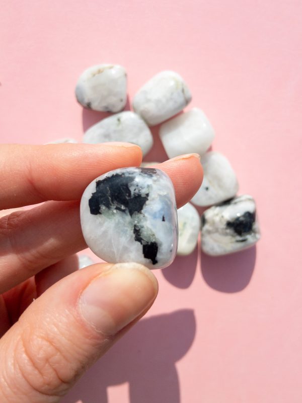 Rainbow Moonstone Polished Tumblestone - Image 5