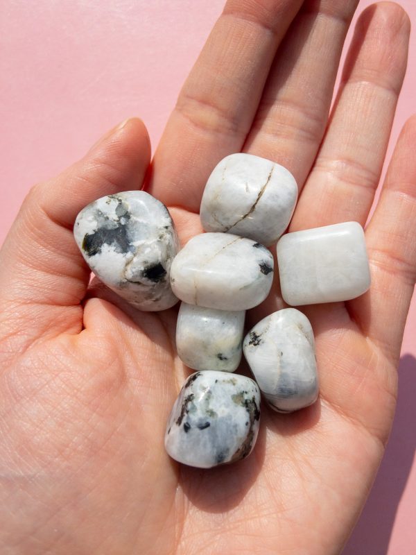 Rainbow Moonstone Polished Tumblestone - Image 3
